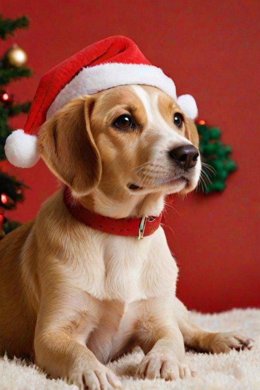 dog christmas backgrounds