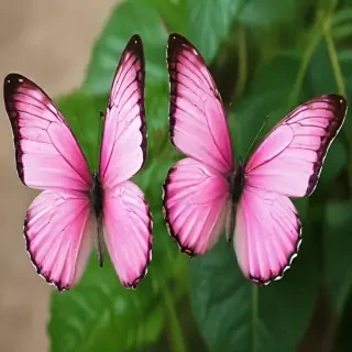 images of pink butterflies