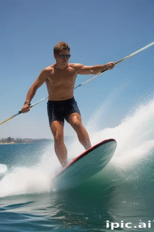 water skiing