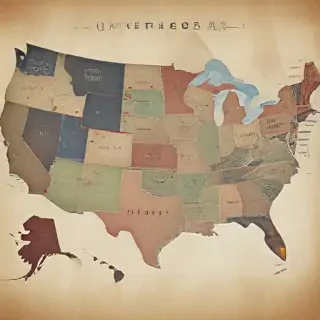 united states of america map