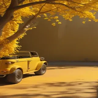 yellow aesthetic background