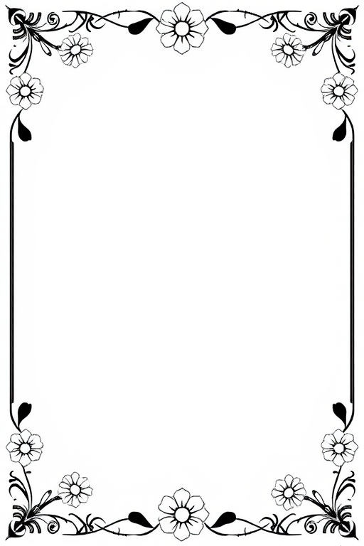 border clip art black and white