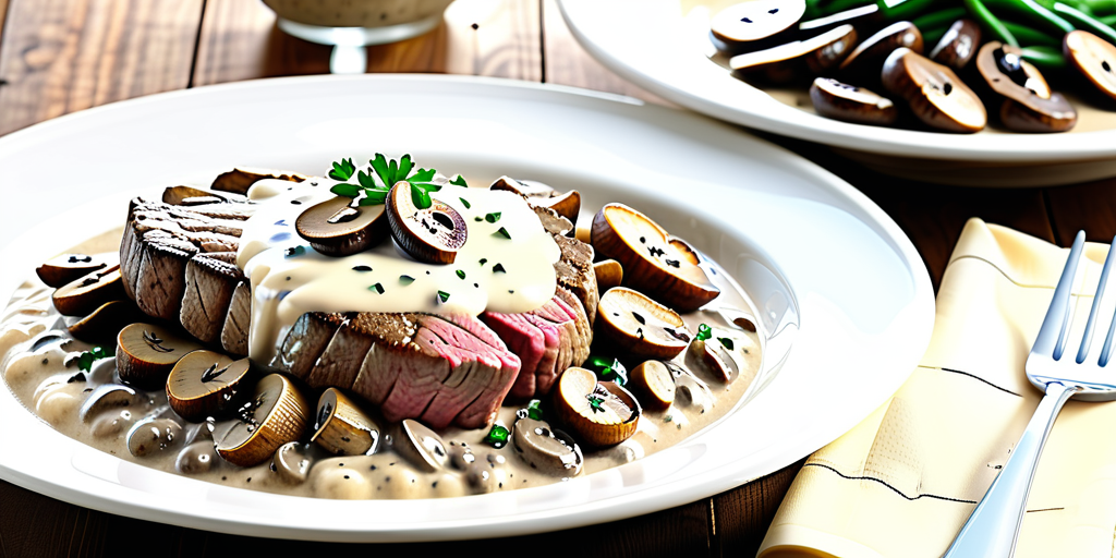cube steak with cream of mushroom soup