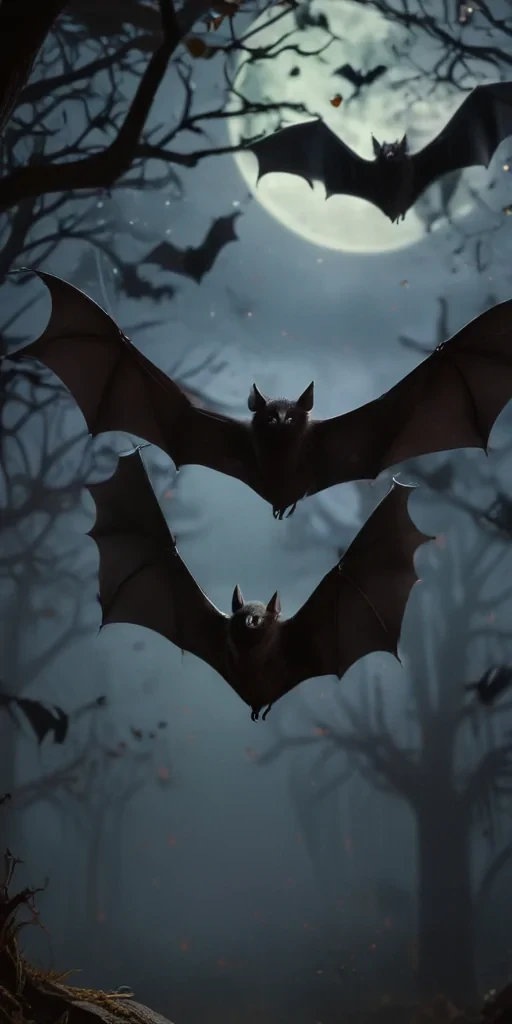 halloween bats images