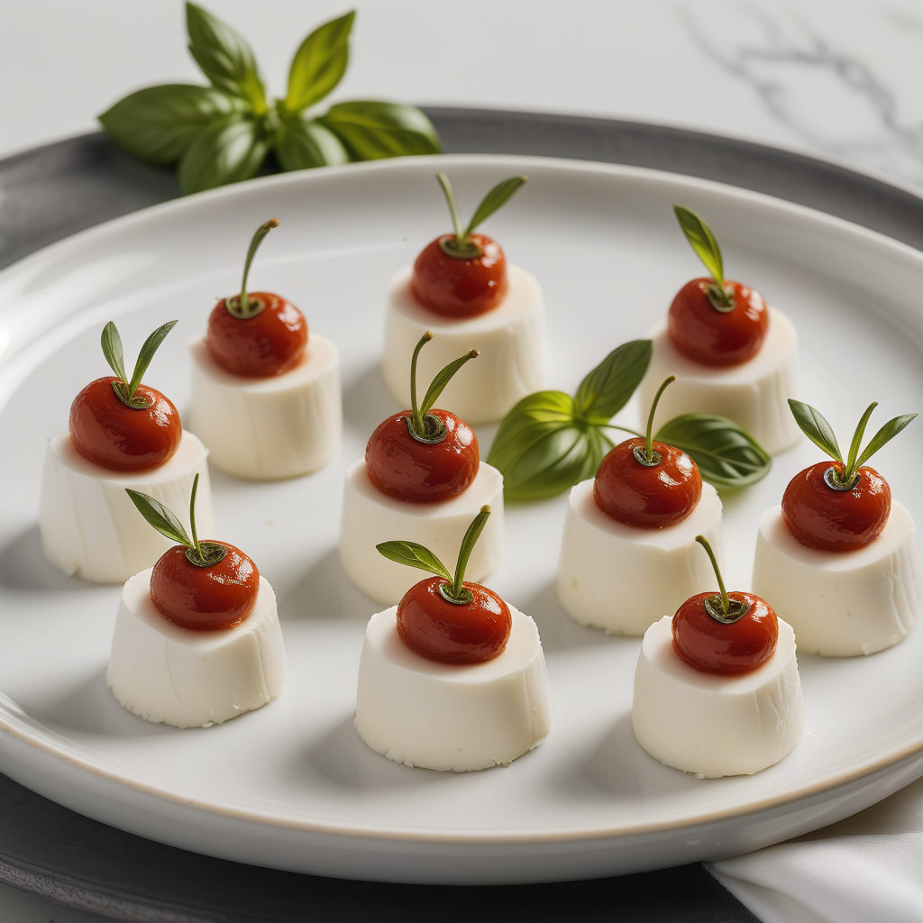 mozzarella and cream cheese appetizer