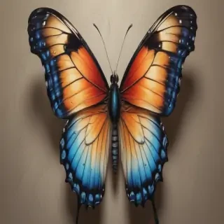 picture of a butterfly drawing