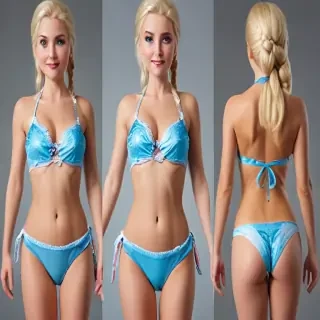 frozen elsa bikini
