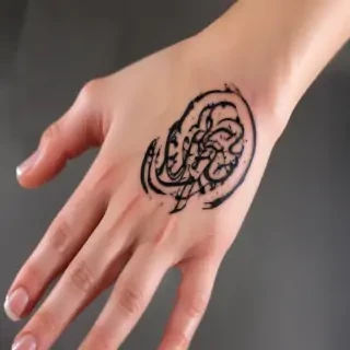 i love you sign language tattoo