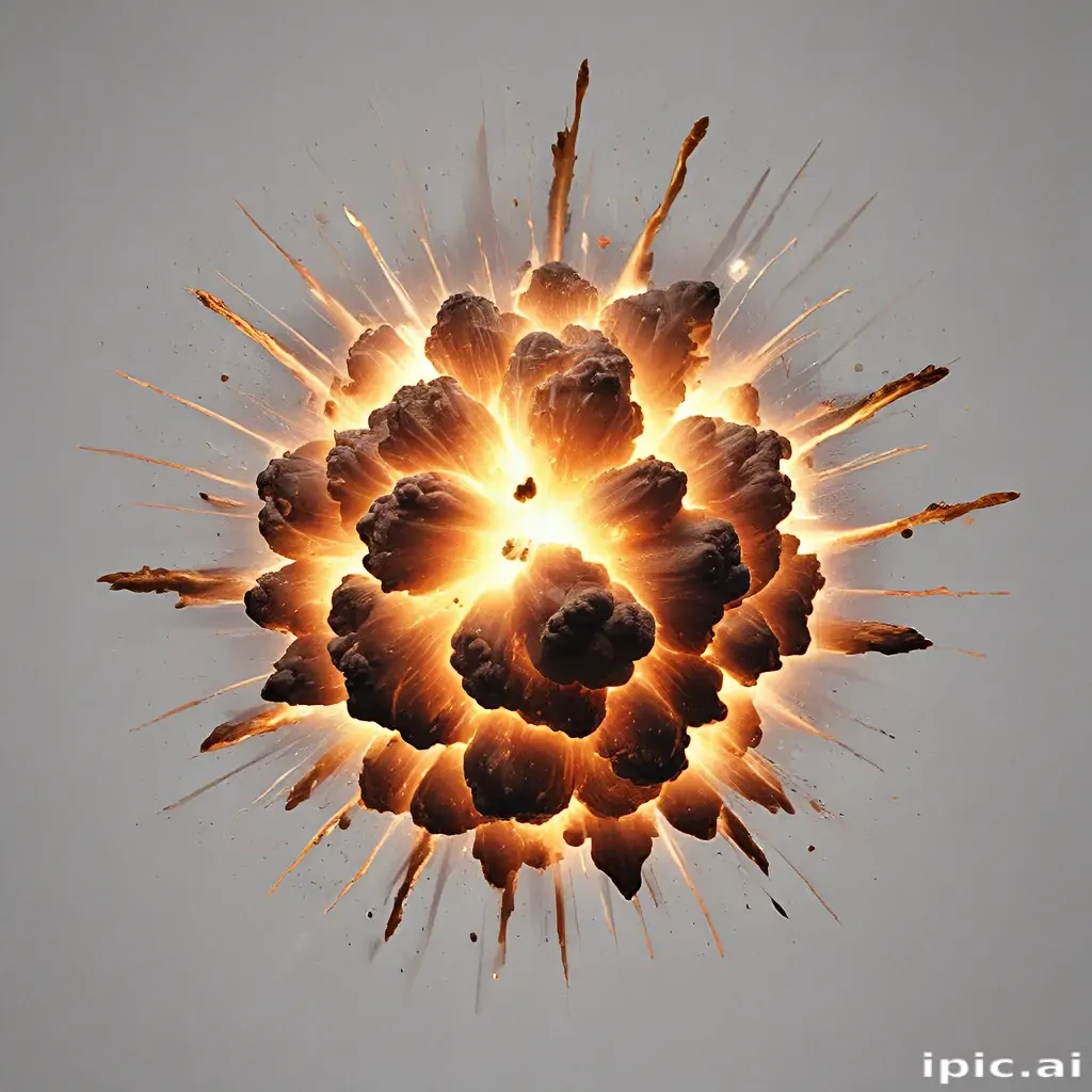 explosion transparent png