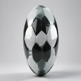 transparent soccer ball