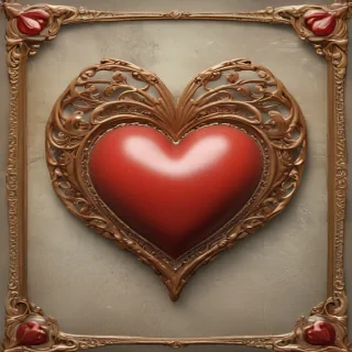 heart border png aesthetic