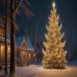 vintage merry christmas