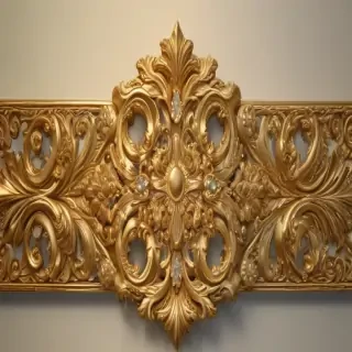 golden border