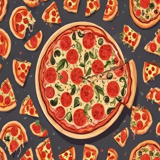 pizza cartoon image