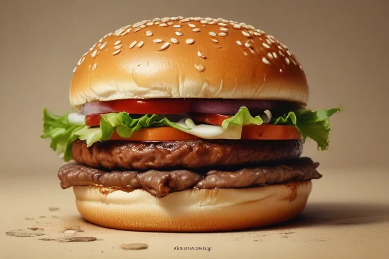 hamburger drawing