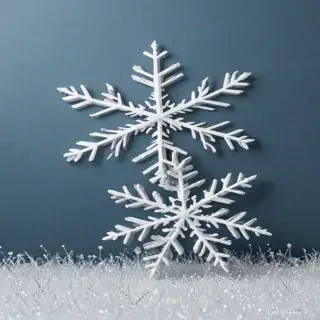 snowflake clipart free