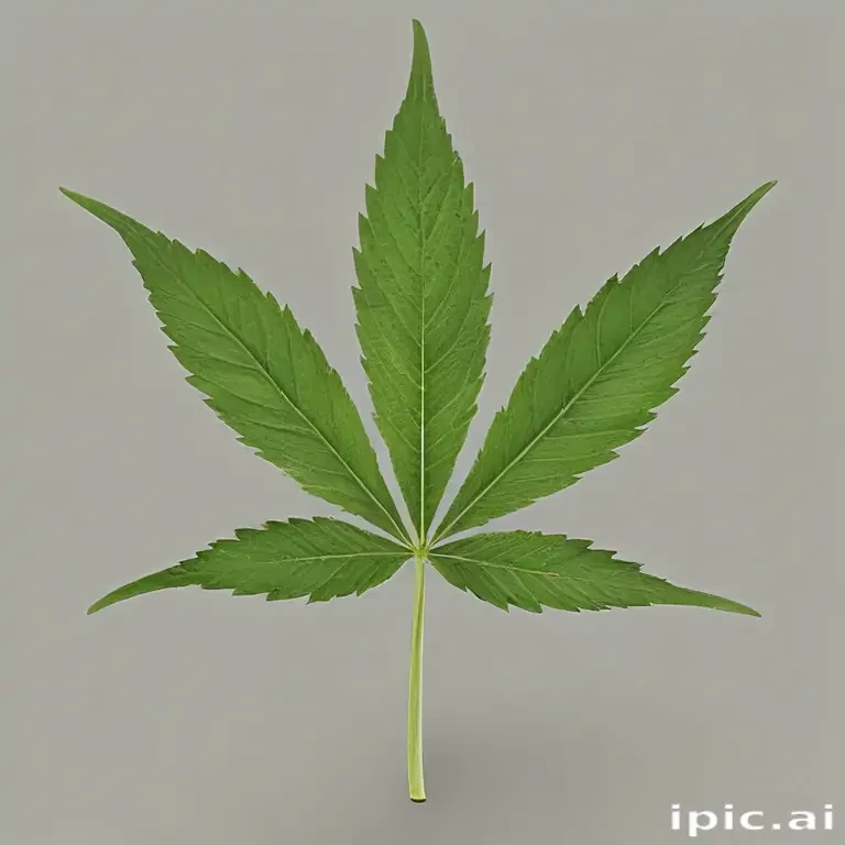 weed leaf png
