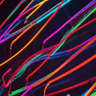 neon colors