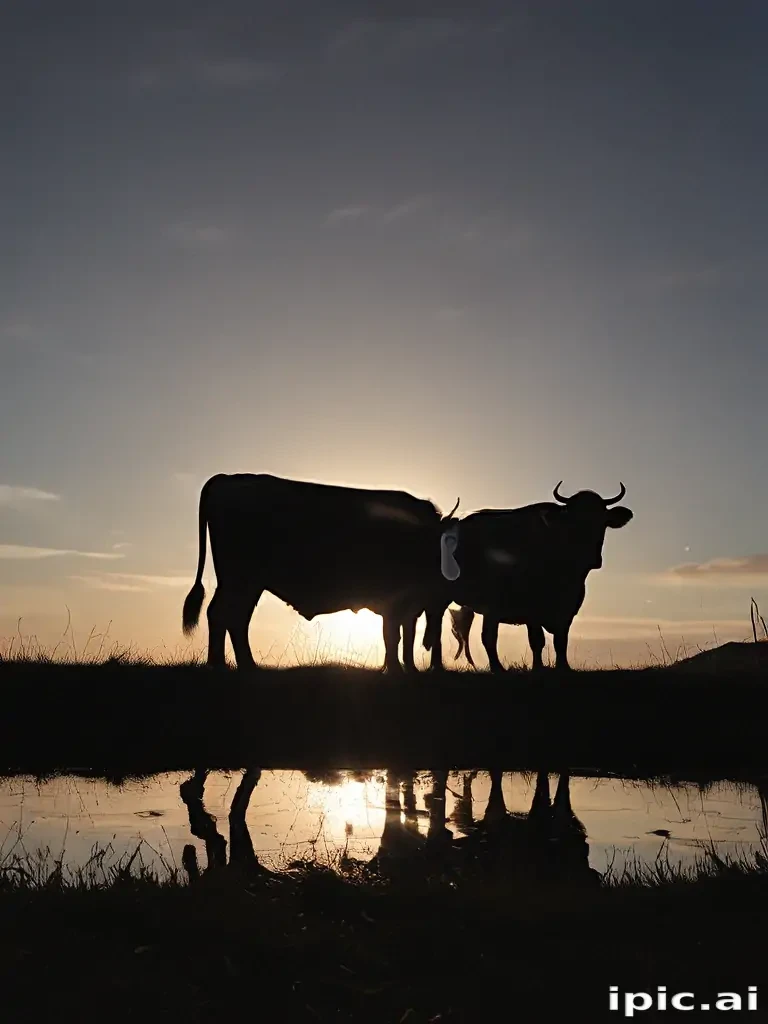 cow silhouette
