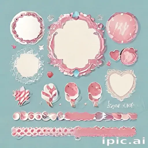 scrapbook stickers png