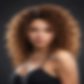 curly hair png