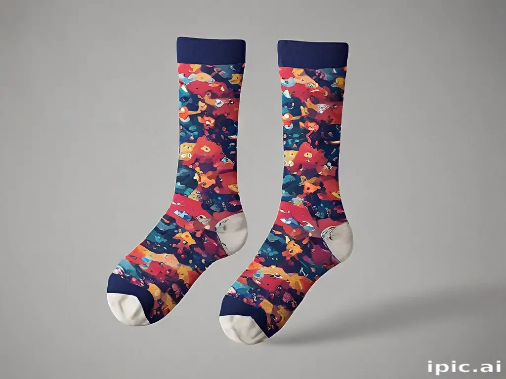 sock mockup