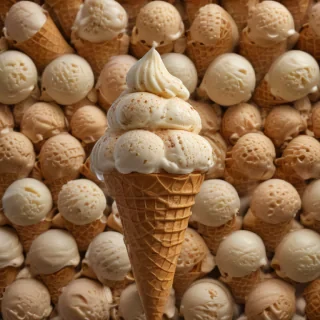 ice cream cone photo