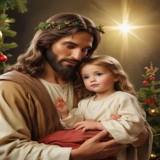 merry christmas jesus images