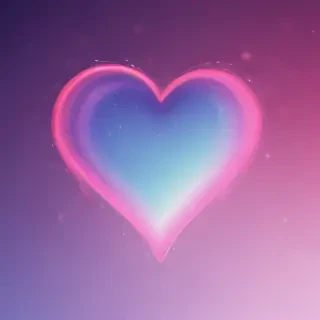 blurry heart wallpaper