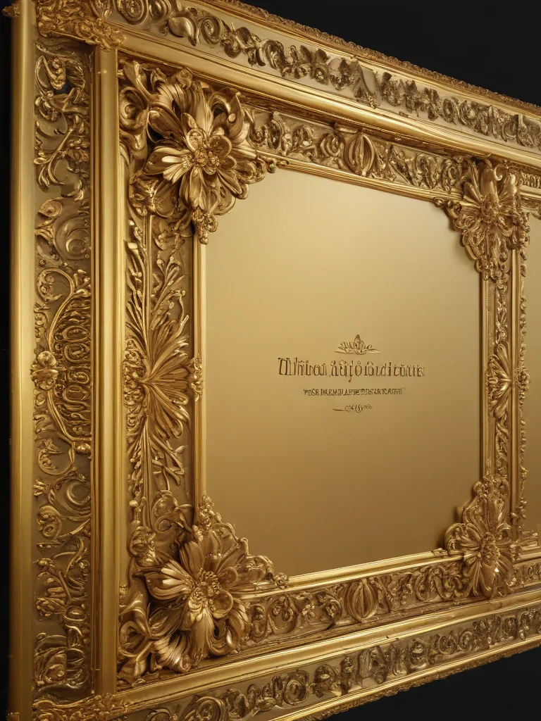 golden border