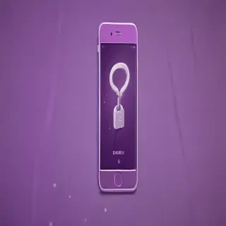 purple lock screen