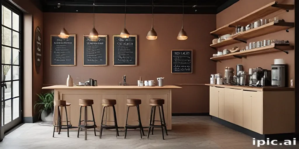 coffee shop mockup