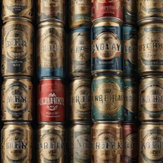 beer can mockup
