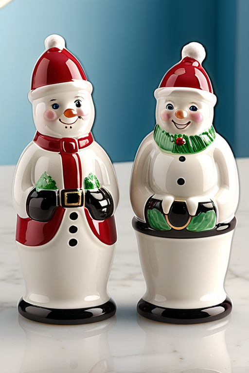 christmas salt and pepper shakers