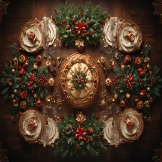 christmas party background