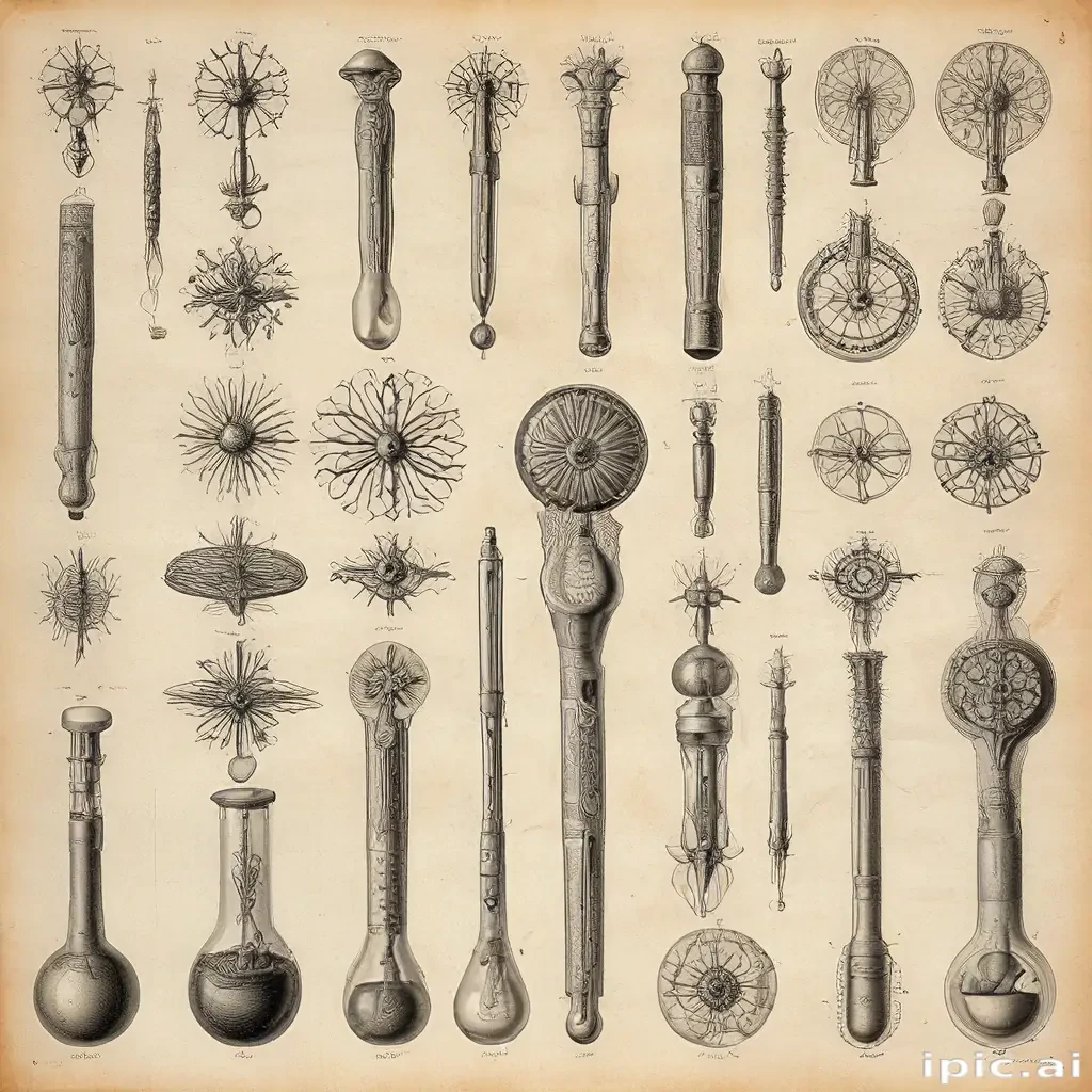 vintage scientific illustrations