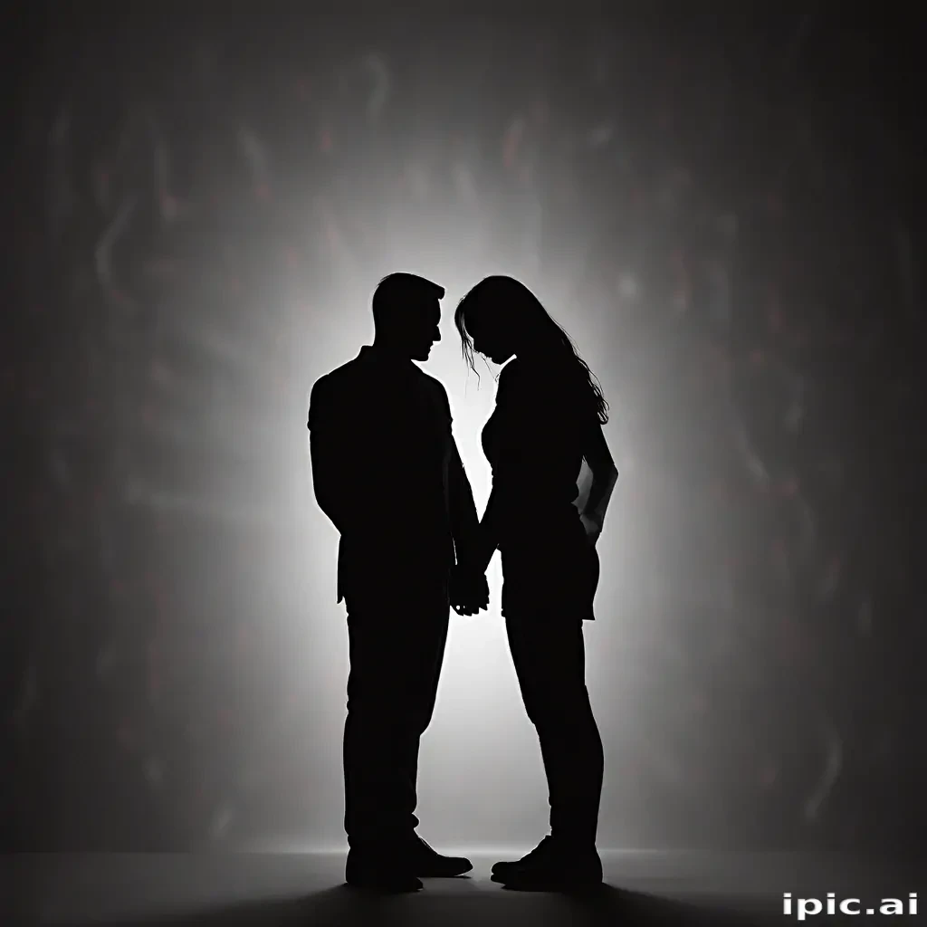 couple silhouette