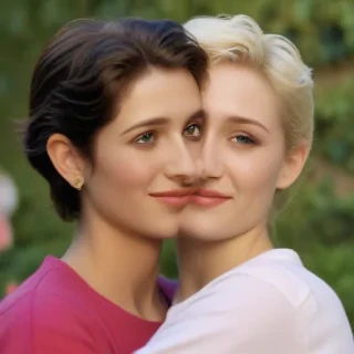 lesbian cute