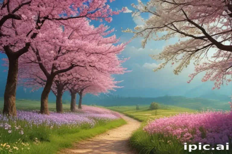 spring aesthetic desktop wallpaper