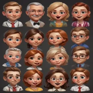 family emojis