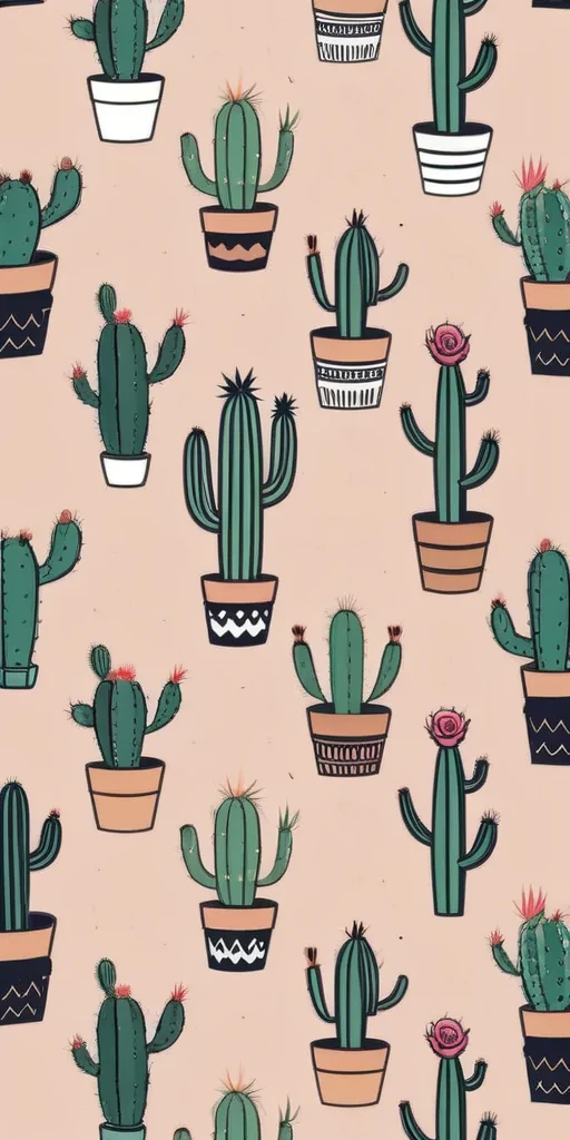 iphone cactus wallpaper