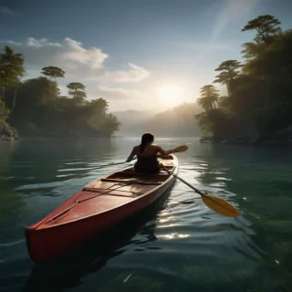 canoeing png