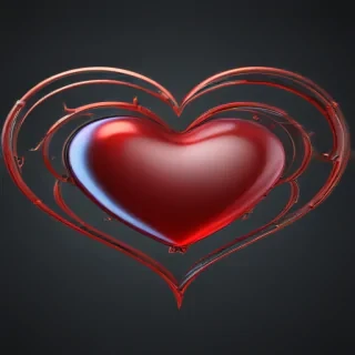 heart outline png