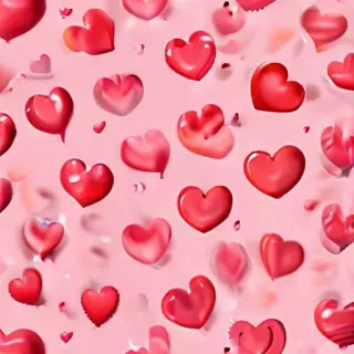 heart background aesthetic