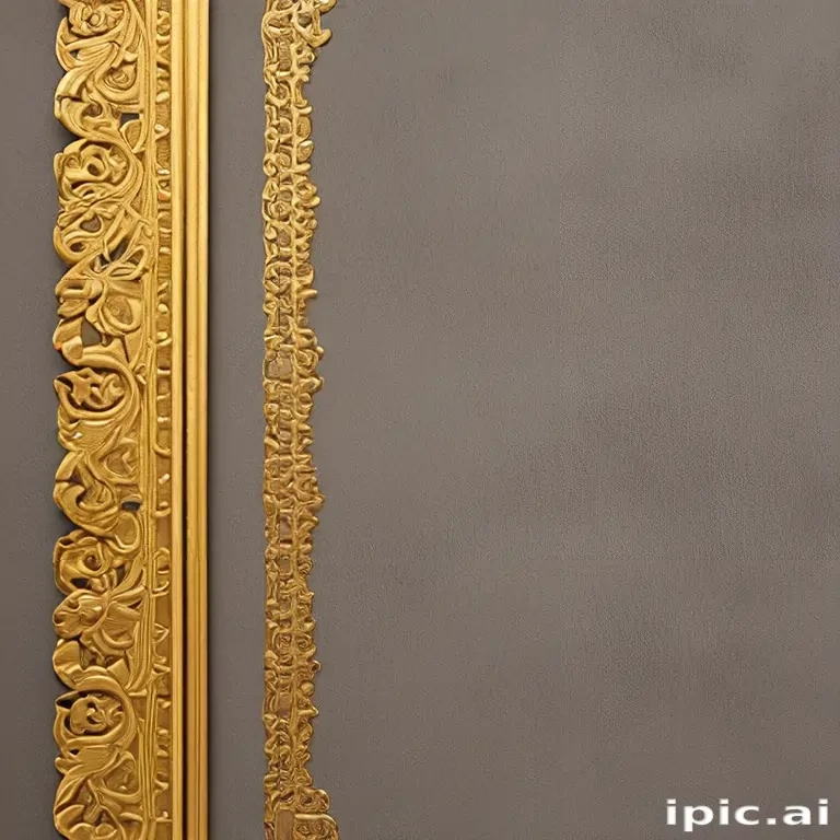 golden border