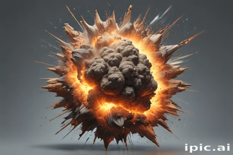 explosion transparent background