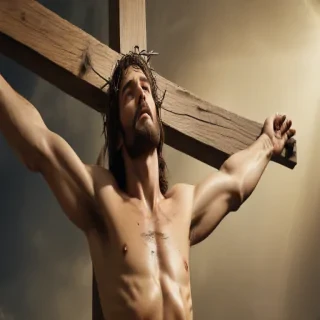 image of jesus on the cross