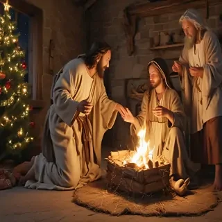 merry christmas images jesus