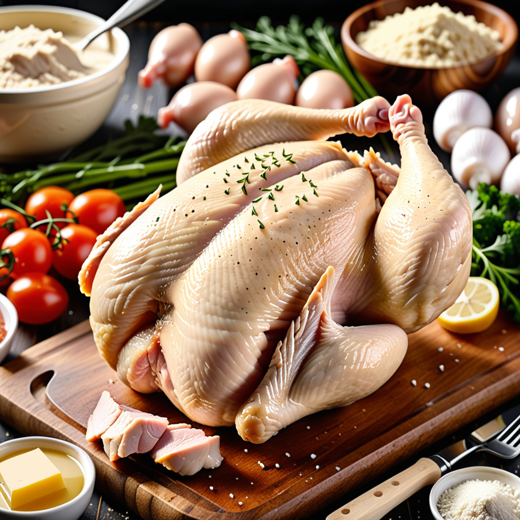 what is in chicken base