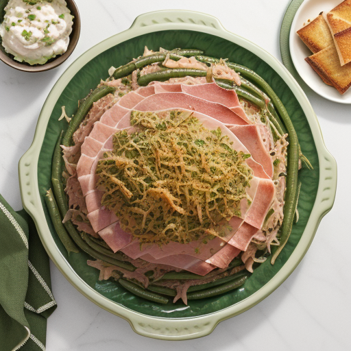 ham and green bean casserole